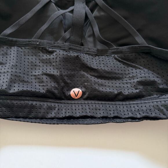 Lane Bryant LIVI Active Sports Bra Black Women’s Size 18 Strappy No Wire Comfort - Picture 6 of 13